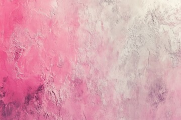 Fototapeta premium Pink and gray textured concrete wall background