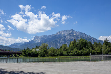 View of the Salzach River. A lovely summer day. Puch Urstein © Bojan