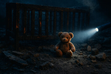 Teddy Bear - Arsonist Crime Scene