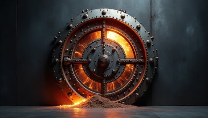 Market Meltdown: Financial Assets Under Pressure. Excellent for use in presentations, articles, or marketing materials discussing market downturns, economic instability