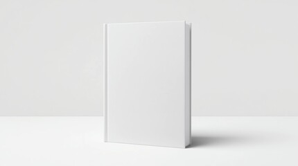 Real photo blank portrait A4, US-Letter, brochure magazine mockup isolated on gray background 
