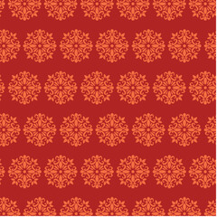 Seamless Pattern Floral Repeat Background