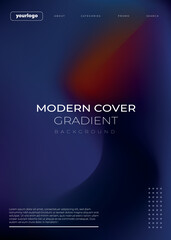 Vibrant gradient background colorful tones with modern minimalist layout, perfect for cover design and web presentations.