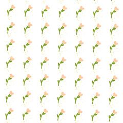 seamless pattern with flowers