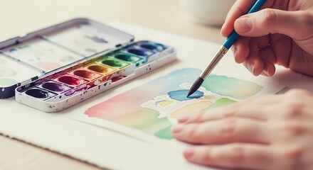 Watercolor Painting A Relaxing Creative Pursuit