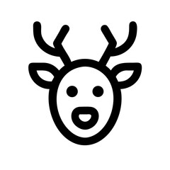 Obraz premium Halloween reindeer icon