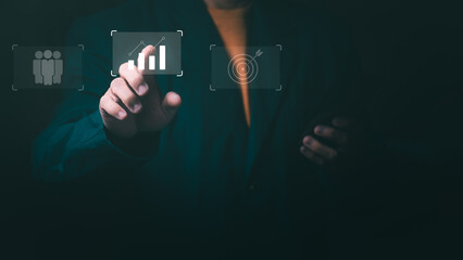 Business strategy and goal setting, data analysis to assess professional work risks for planning to achieve goals, innovation, and a symbol of success