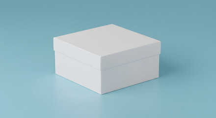 Fototapeta premium White plastic tub on turquoise background