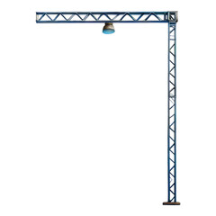 Isolated Transparent Stage Lighting Truss Design