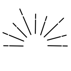 シンプルな強調のアイコンイラスト