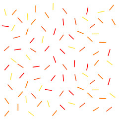 シンプルな紙吹雪の背景素材