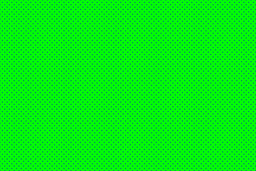 Blue color polka dots on Green color background for background