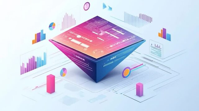 Isometric Data Analysis: A Dynamic Visualization of Business Intelligence and Financial Reporting