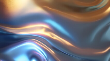 Iridescent liquid swirls a mesmerizing abstract texture