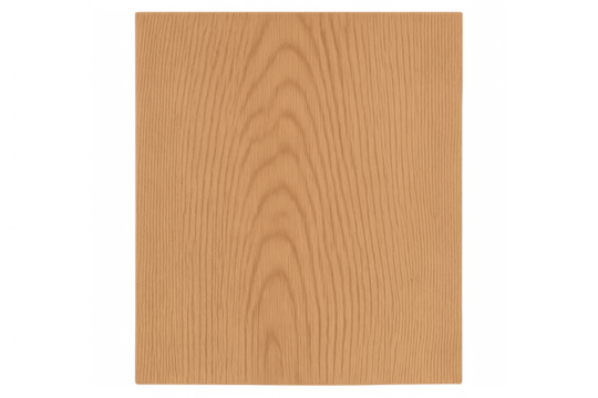 Light brown wood grain texture background isolated on transparent background, suitable for design projects related to nature, carpentry, or construction