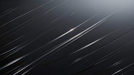 Sleek silver lines on dark background elegant design perfect for modern projects