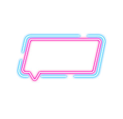 Neon Chat Text Box