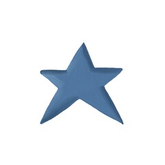 Obraz premium Blue star