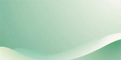 Abstract blue and green backgrounds with flowing light waves and soft curves for a futuristic design