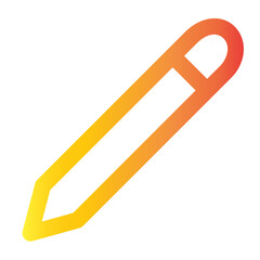 pencil gradient icon