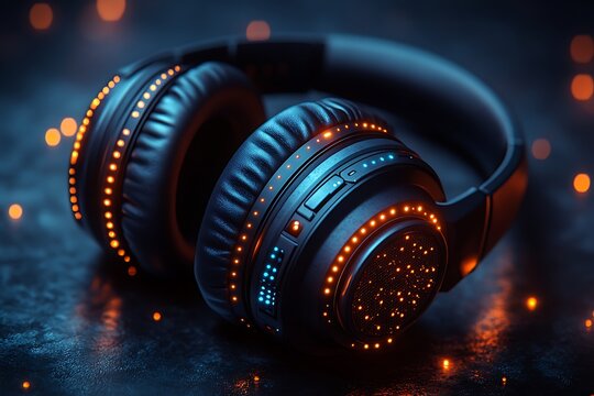 Immersive Audio Illuminated Headphones