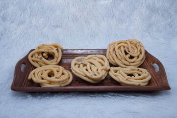 Butter murukku – also known as benne murukku, benne chakli or venna murukku. Murukku is a deep...