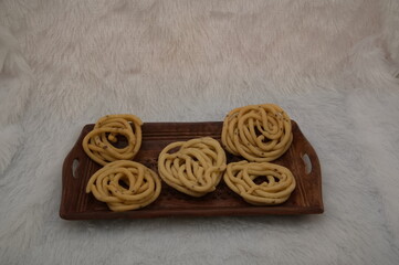 Butter murukku – also known as benne murukku, benne chakli or venna murukku. Murukku is a deep...