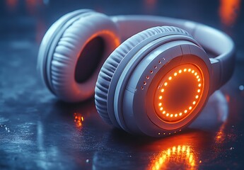 Immersive Audio LED Headphones for Enhanced Listening