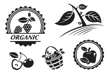 organic-food-labels---black-icons-