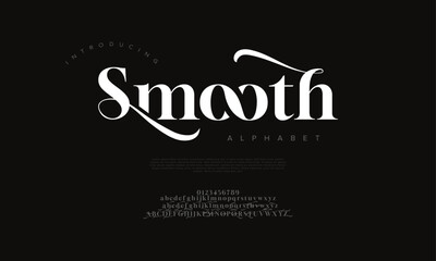 Classy serif typeface with sweeping swashes and refined contrast, ideal for packaging, branding, and editorial needs