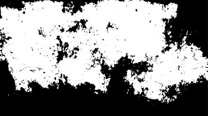 Fototapeta premium High Contrast Grunge Border Texture with Distressed and Eroded Edge Design