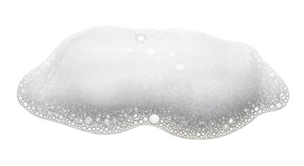 Soap foam or shampoo Soap foam texture or shampoo surface with bubble isolated with clipping path...