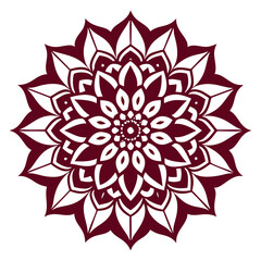 Dreamlike Floral Mandala with Translucent Colors in a Luminous Space