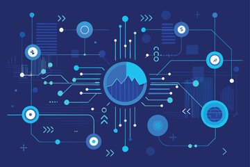 circuit board background