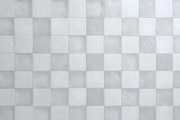 An elegant geometric pattern created with an intricate interplay of squares with varied shades of grey