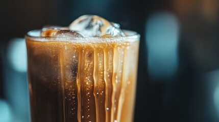 Close-up of iced drink