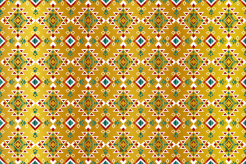 seamless pattern with golden stars