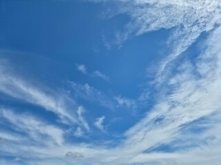 Sky cloud blue nature background summer season day, light beauty horizon spring brigth gradient...