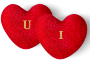 Two Red Hearts A Symbol of Love and Affection