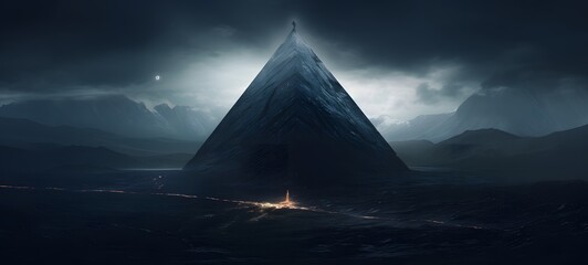 Haunted Gothic Piramid Transform