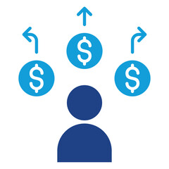 Liability Dual Tone Icon Element For Design