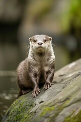 Captivating Otter: Wildlife Photography Otters day