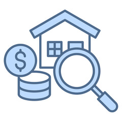 Control Blue Icon Element For Design