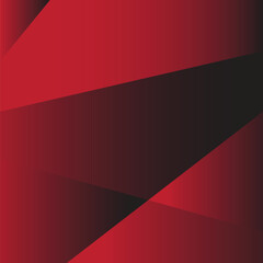 Obraz premium Crimson Geometric Layers A Prismatic Abstraction of Red, a captivating geometric background, prismatic shapes, and bold crimson layers.