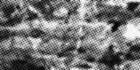 Halftone gradient. Dotted gradient, smooth dots spraying and halftones dot background seamless horizontal geometric pattern vector template set.