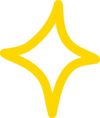 Handdrawn Sparkle Star