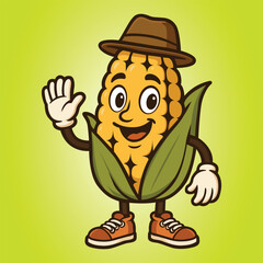Cartoon corn 
