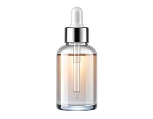 Glass Dropper Bottle 3D Illustration