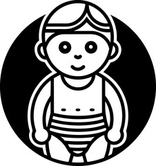 little girl in a cap