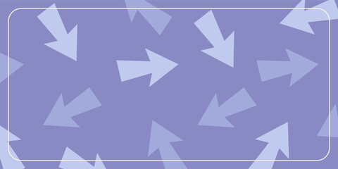 seamless pattern on blue background with arrow icons. design for banner, poster, social media.